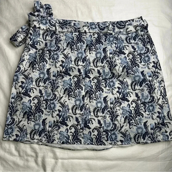 RIHOAS‎ Blue Patterned Mini Skirt - Picture 4 of 4